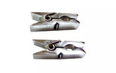Rouge Stainless Steel Nipple Pegs 1.25 Inch Petite Set 1.25 Inches Silver > Bondage Gear > Nipple Clamps